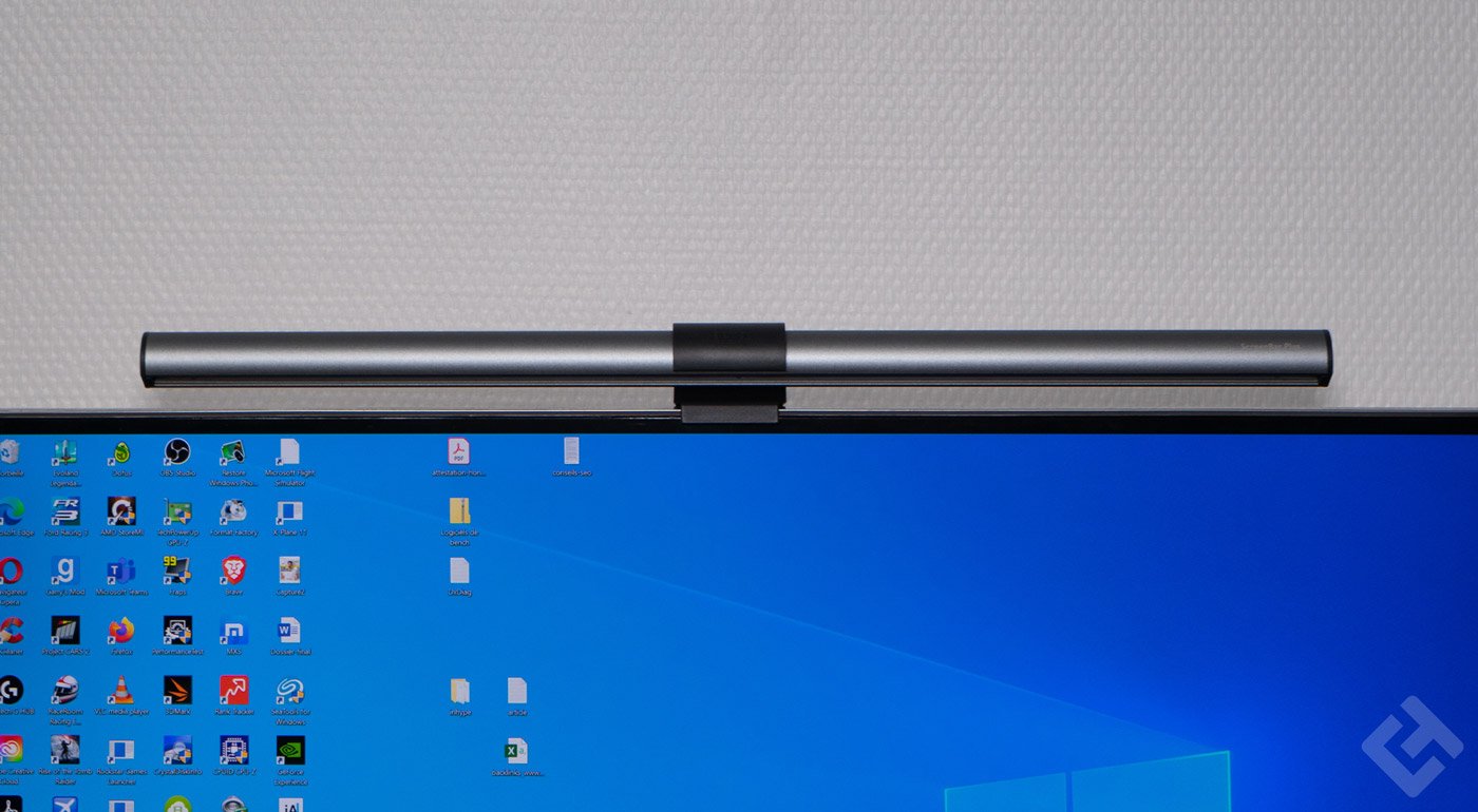 benq screenbar plus installée