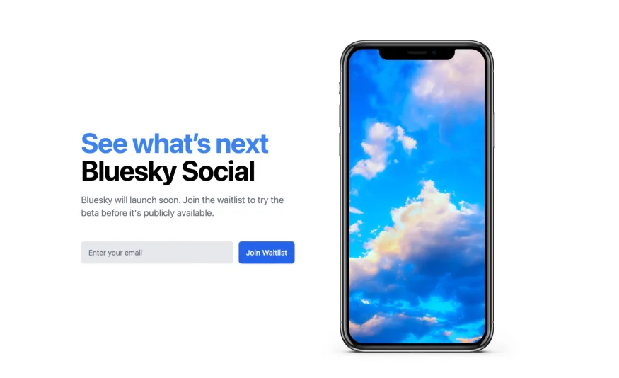 bluesky banniere version beta