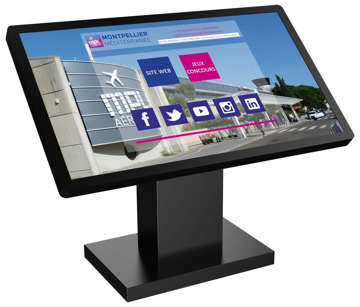Comment fonctionne une borne interactive ?