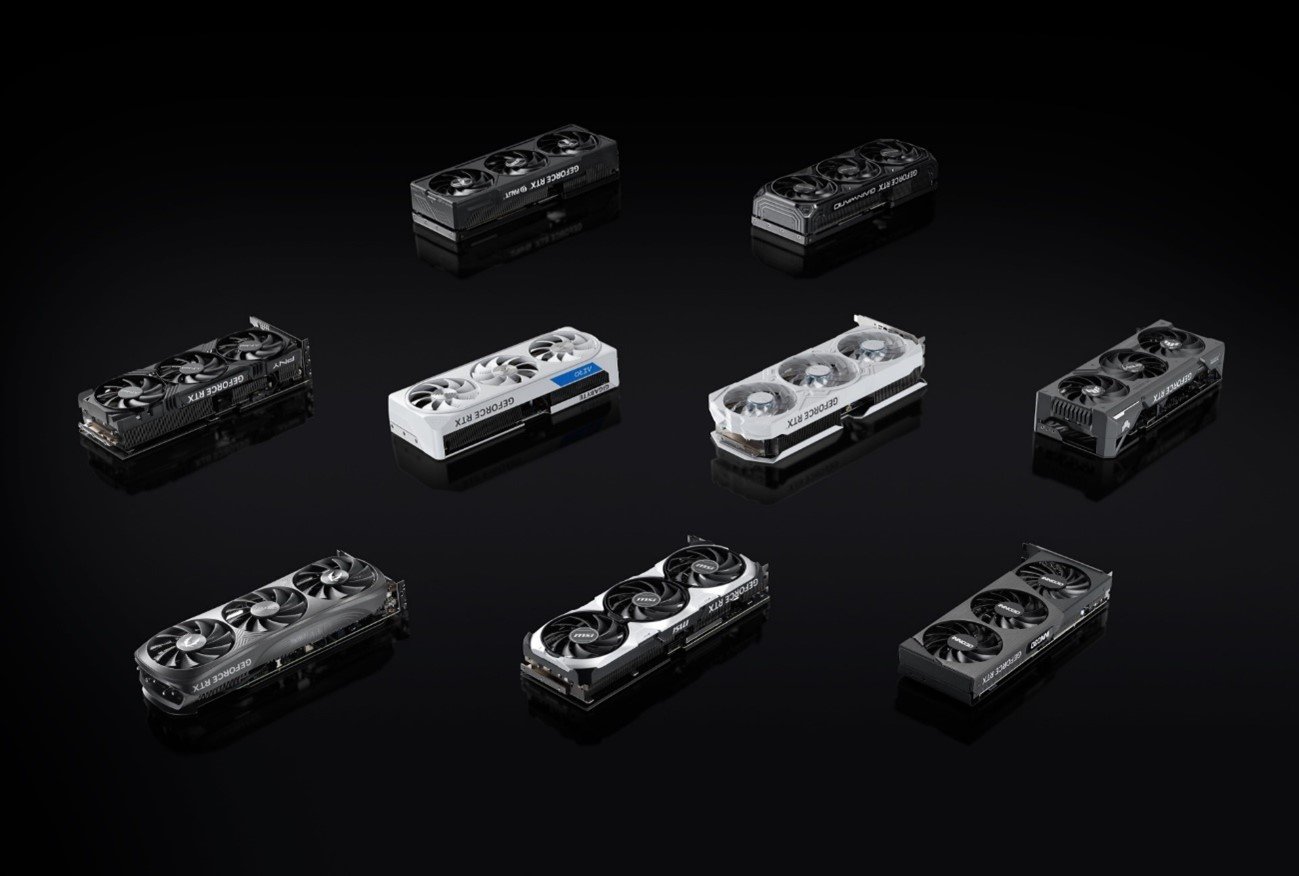 cartes rtx 4070 ti super