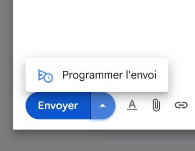 programmer l'envoi dans gmail