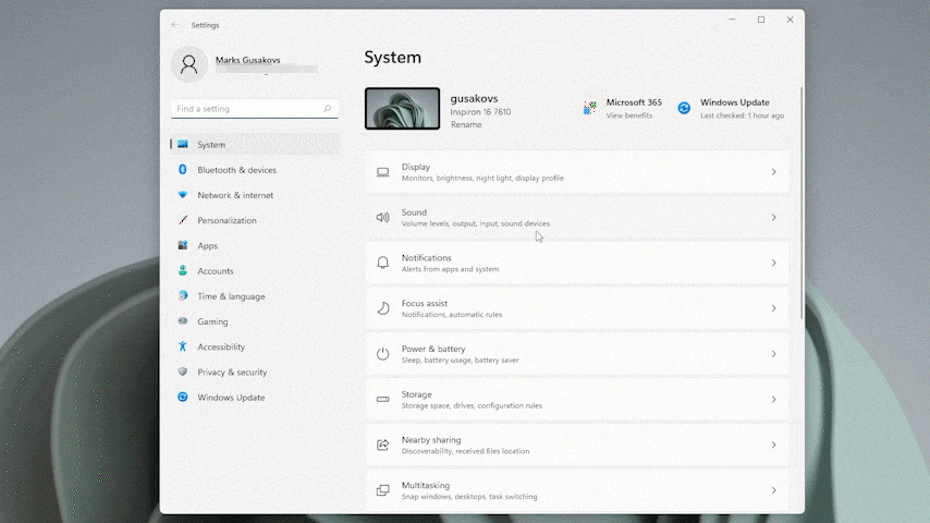 Supprimer une application depuis les paramètres de WIndows 11