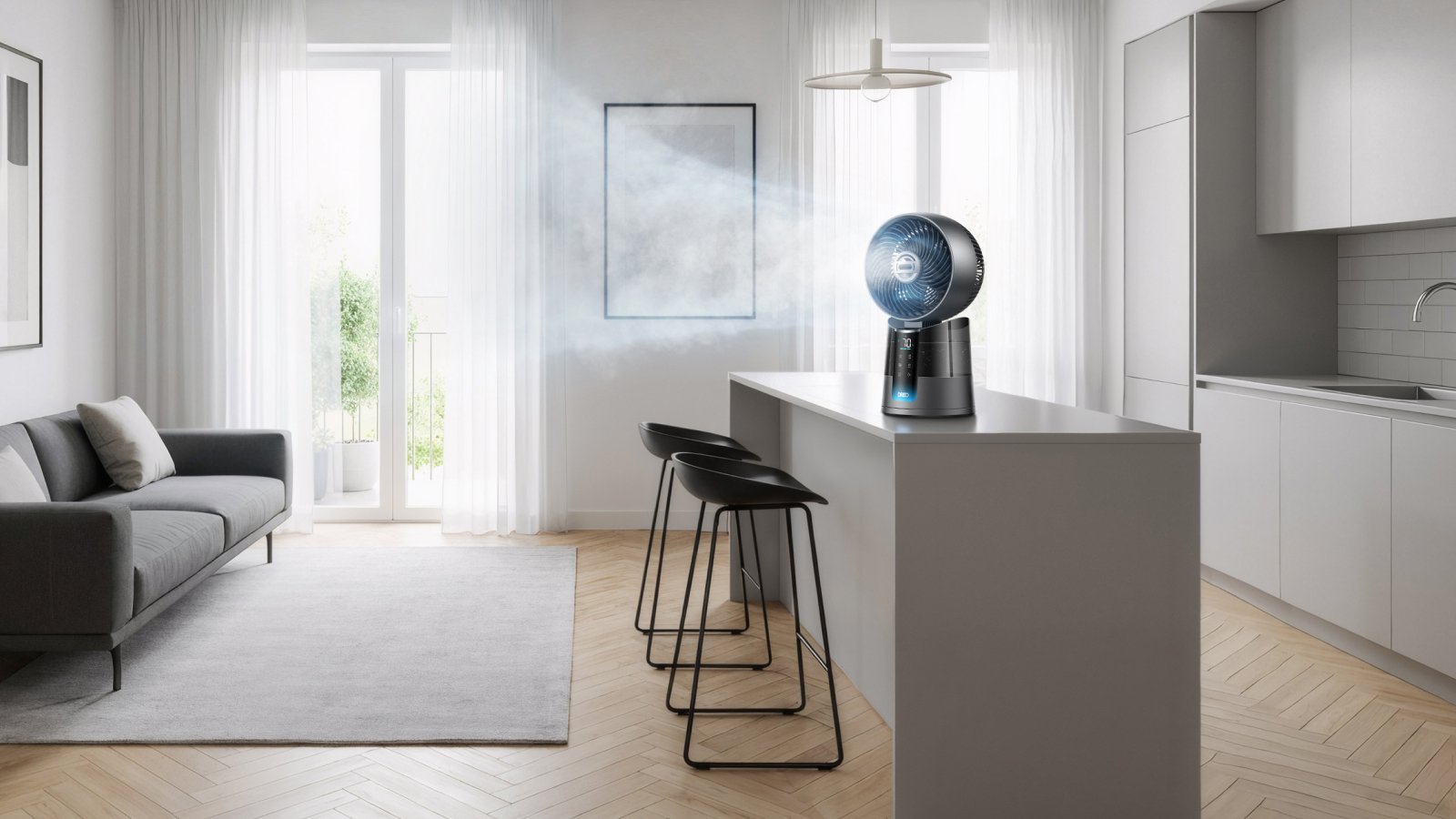 DREO TurboCool : des ventilateurs brumisateurs pensés pour l'intérieur