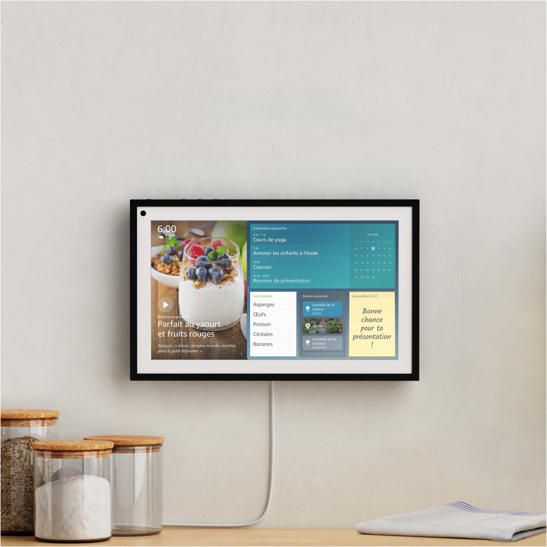 Amazon Echo Show 15 disponible en précommande : un nouvel Echo XXL