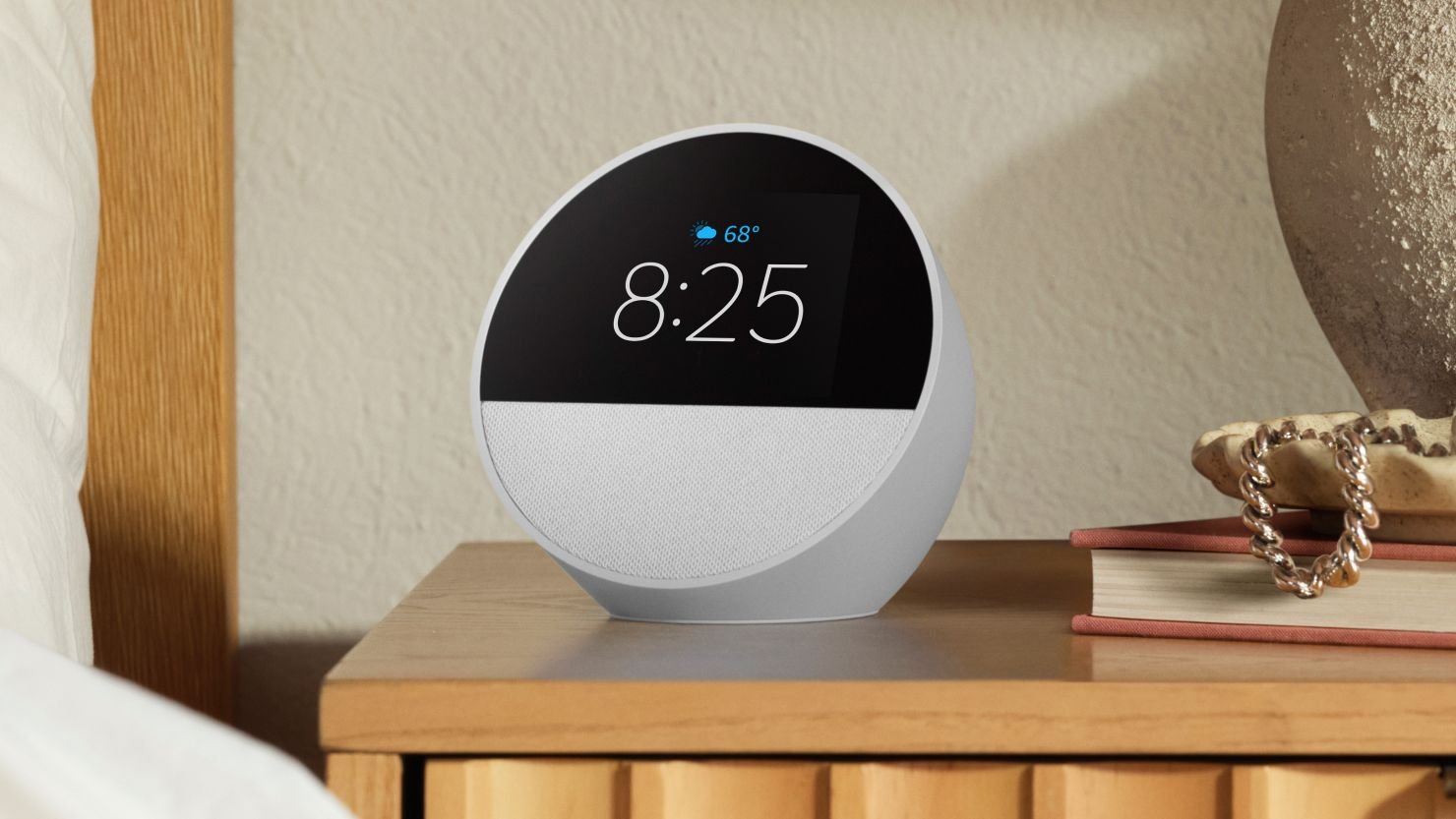 echo spot bedroom
