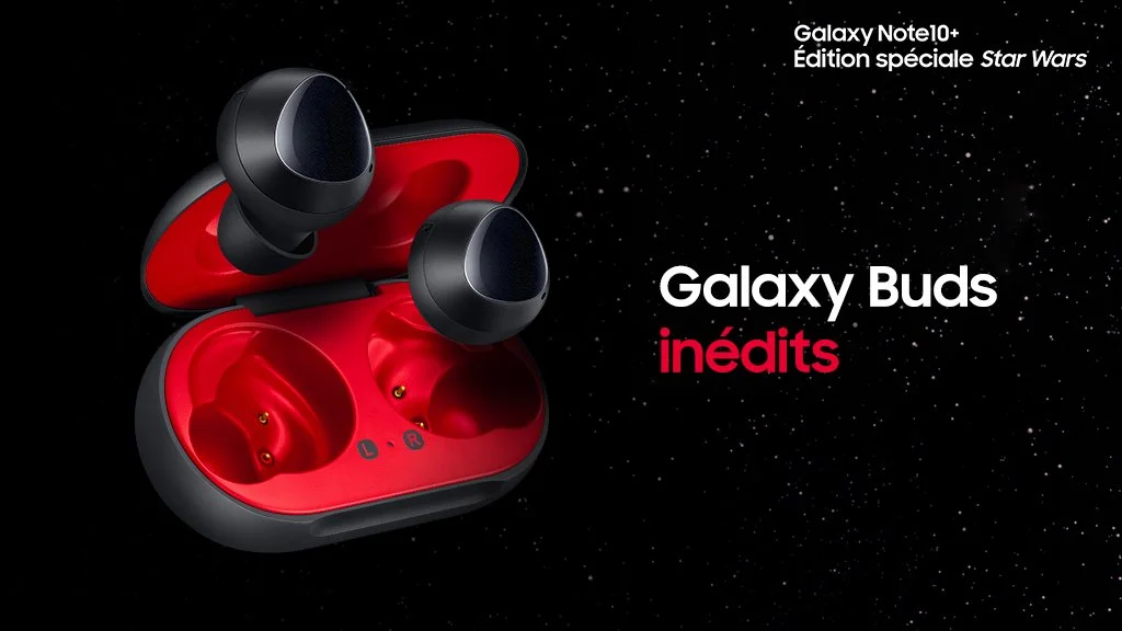 Galaxy Buds Star Wars Rouge