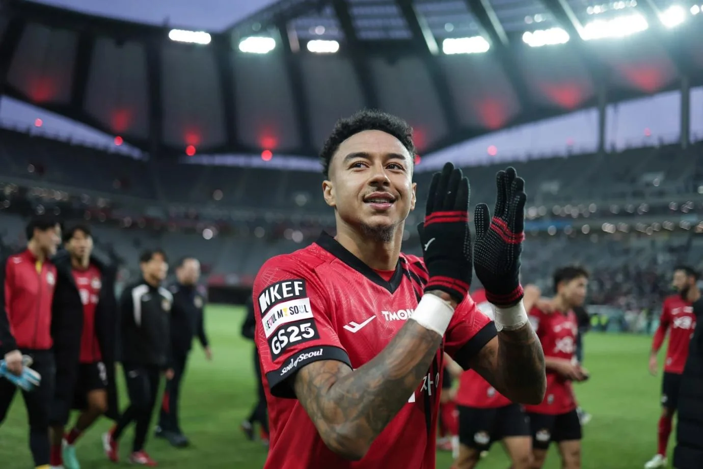 Jesse Lingard profite du football en Corée du Sud