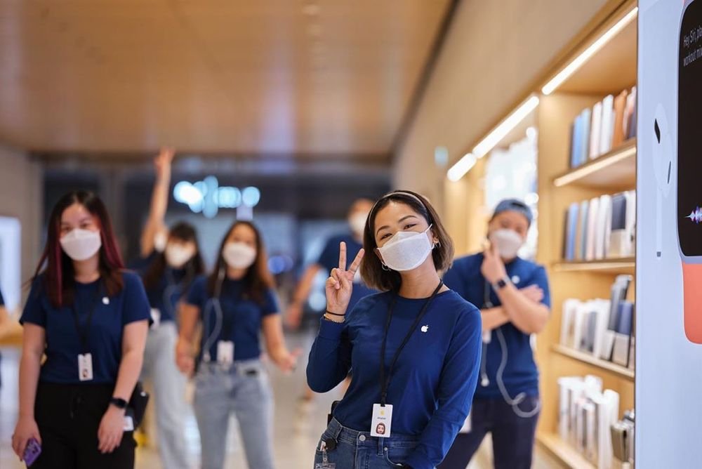 Apple Store : La fin du masque obligatoire aux États-Unis