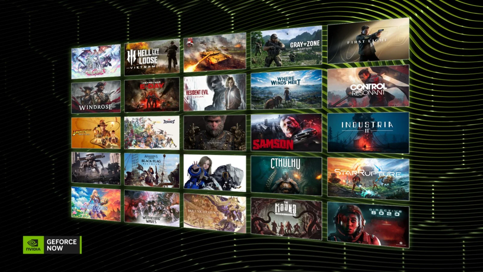GeForce NOW annonce cinq AAA day-one, mais c'est l'offre CONTROL qui surprend