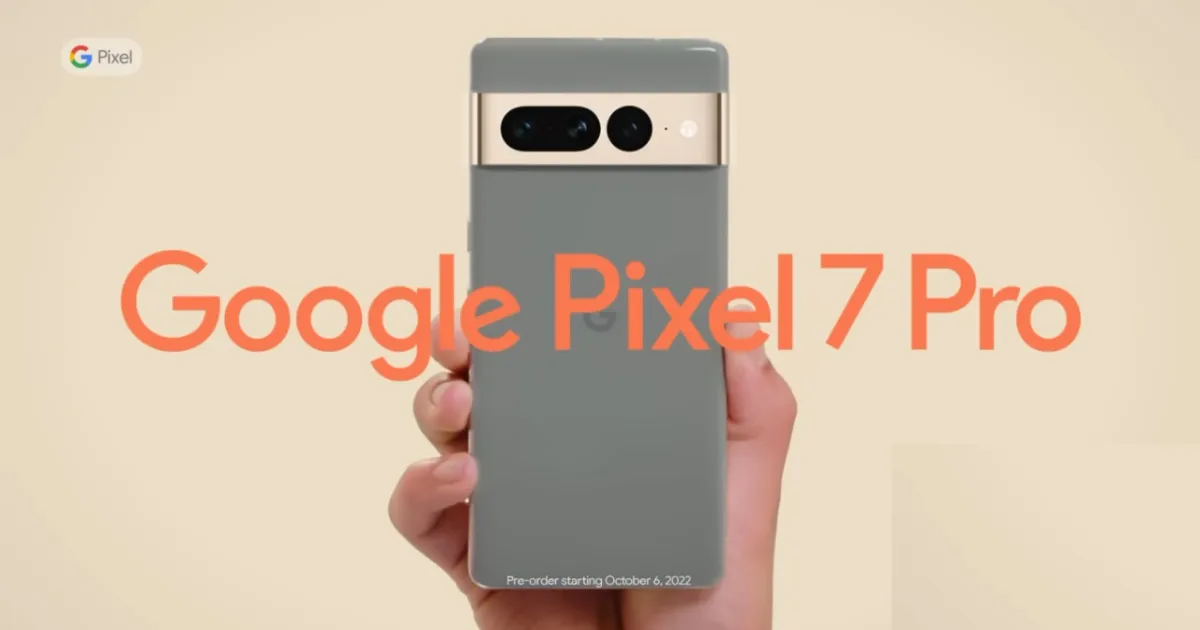google pixel 7 pro