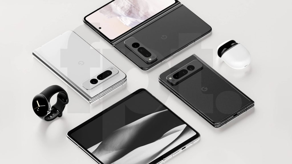 Design du Google Pixel Fold