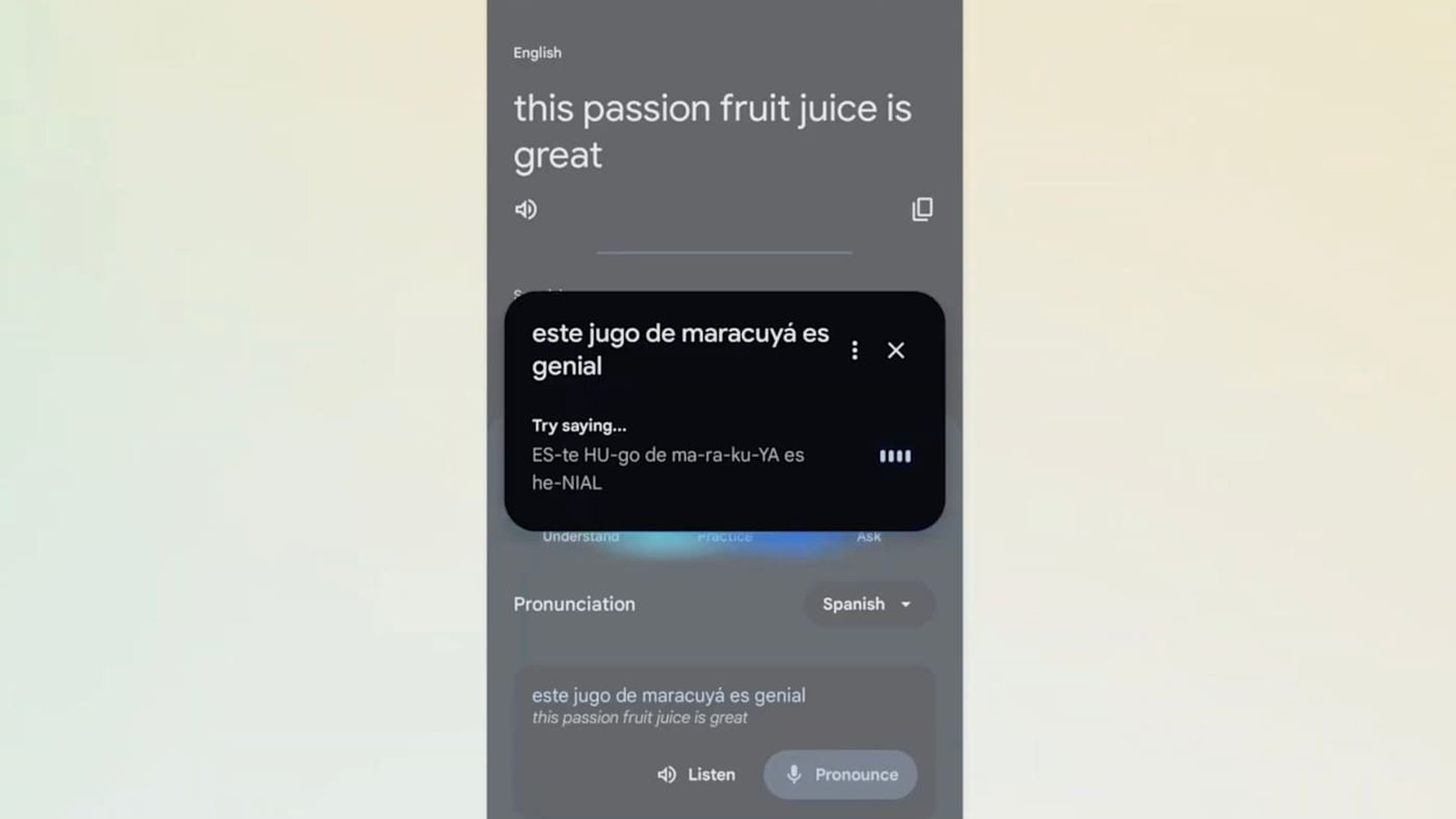 Google Translate s'offre un coach de prononciation alimenté par IA