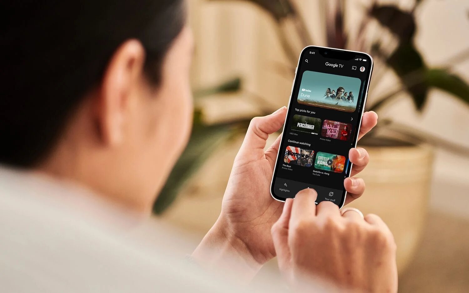 Vous pouvez désormais utiliser votre iPhone pour contrôler votre appareil Android TV