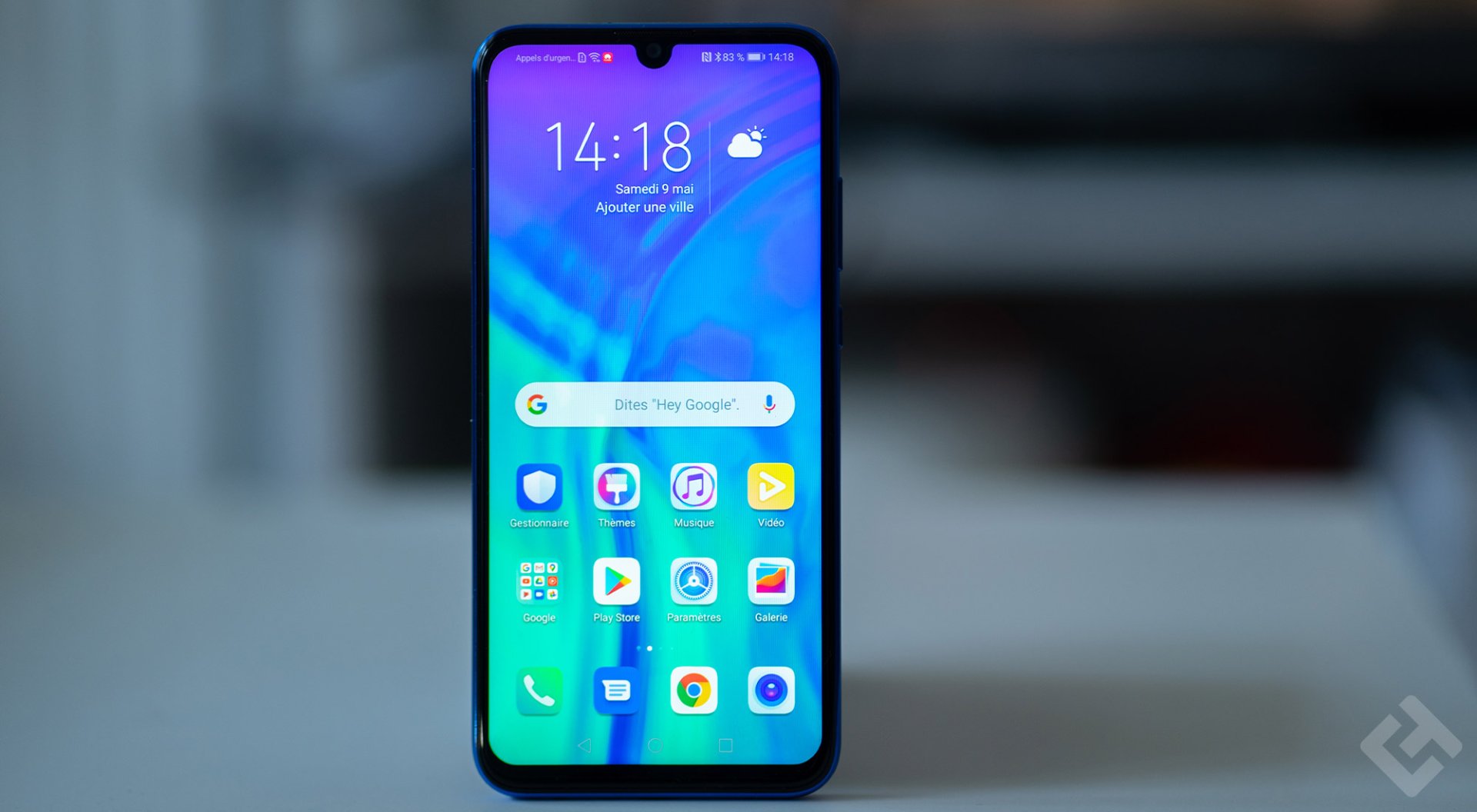 Honor 20e écran test