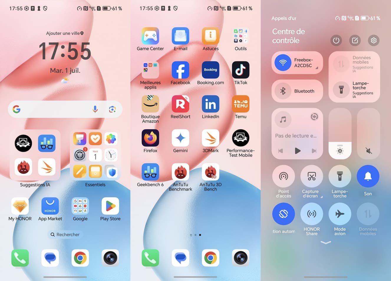 honor 400 interface