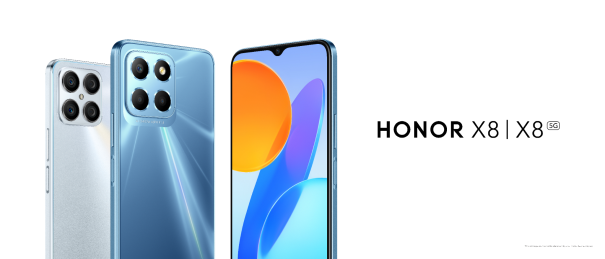 Honor lance le X8 5G, un smartphone 5G à pas cher