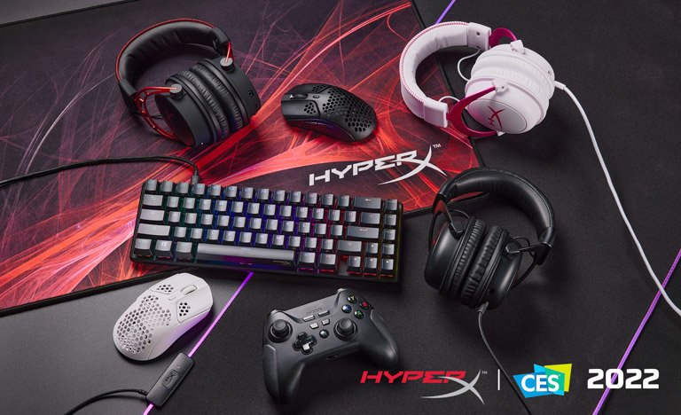 HyperX dévoile de nouveaux périphériques au CES