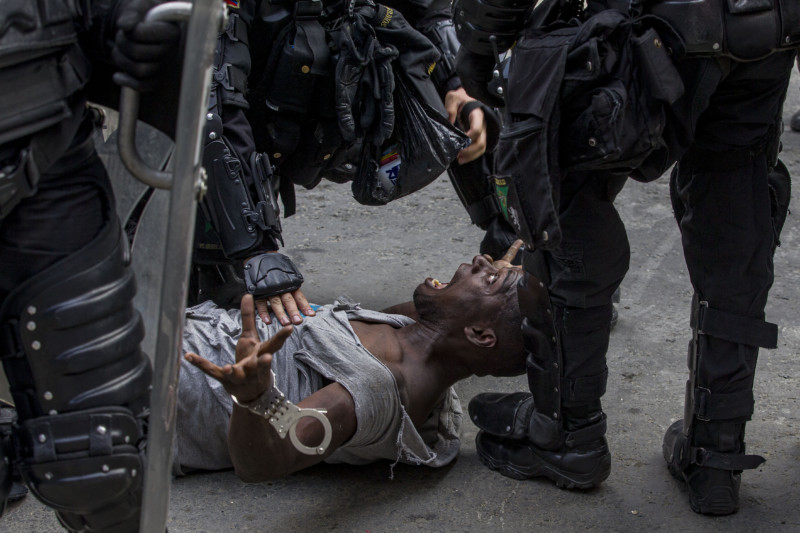 Santiago Mesa (Colombie) avec Colombie Resiste