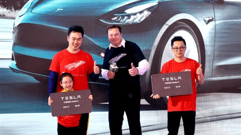 Elon Musk satisfait du récent retour de Tesla en Chine