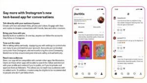application texte instagram
