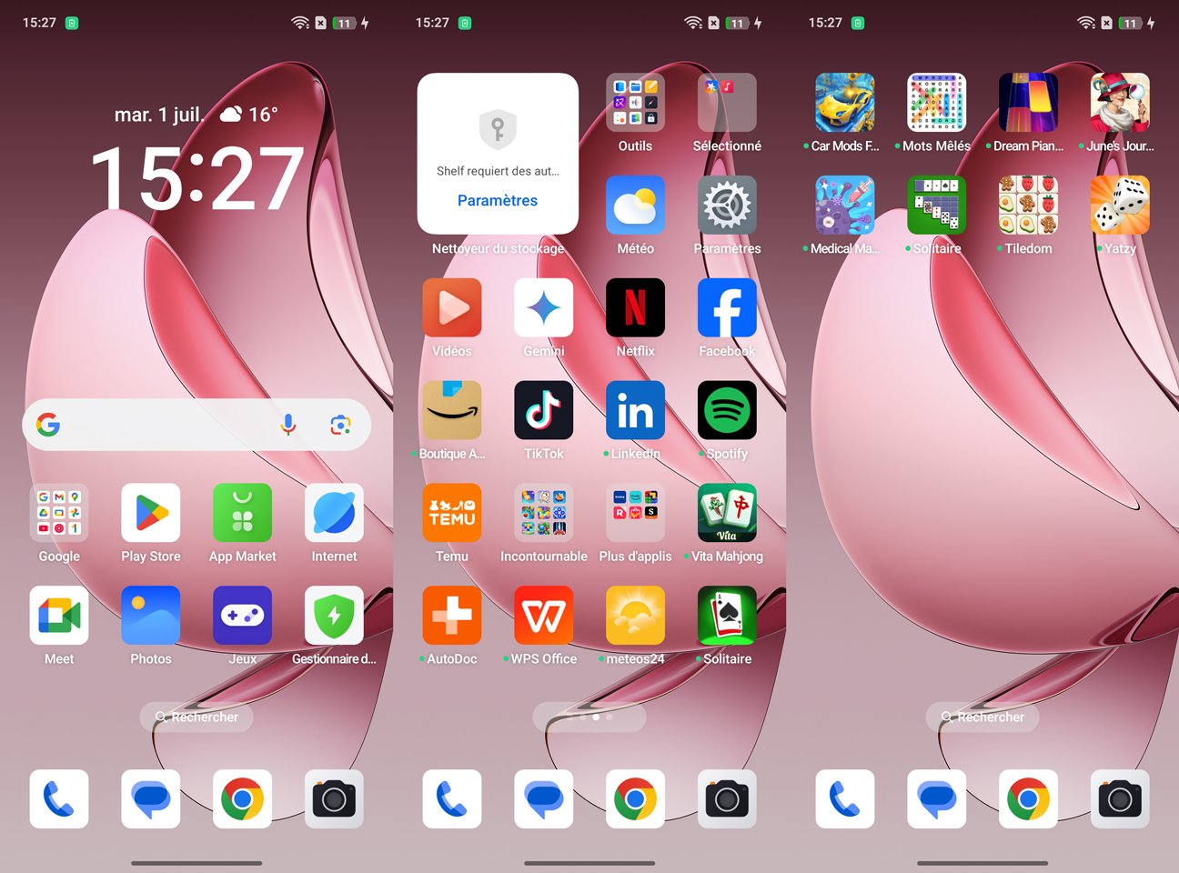 interface coloros oppo reno 13f