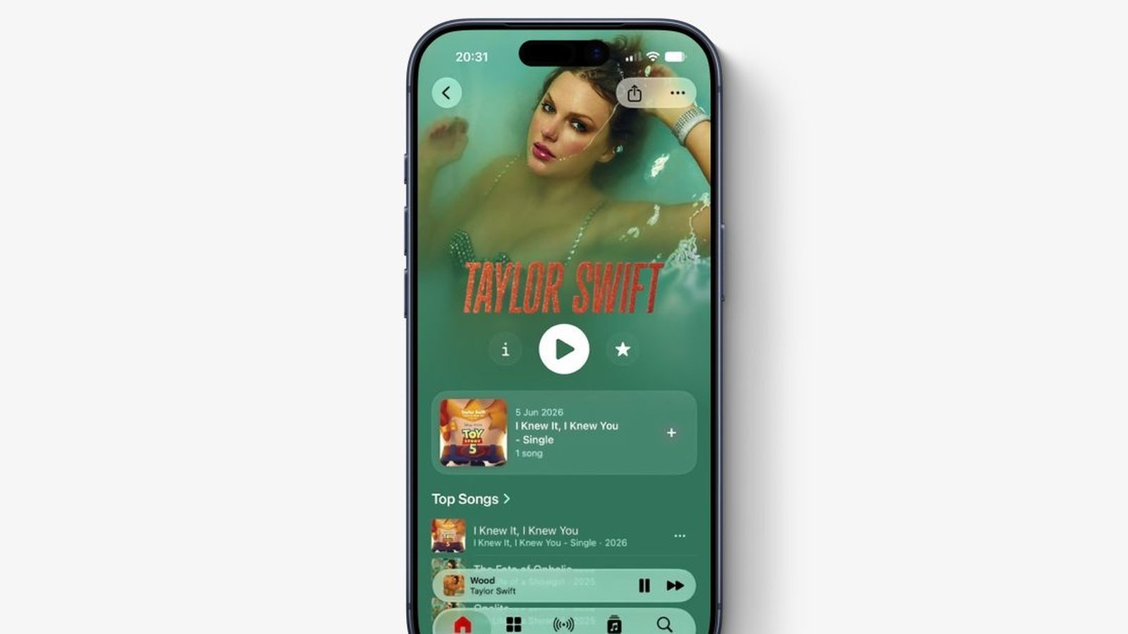 iOS 27 transforme Apple Music avec une interface artiste entièrement revue
