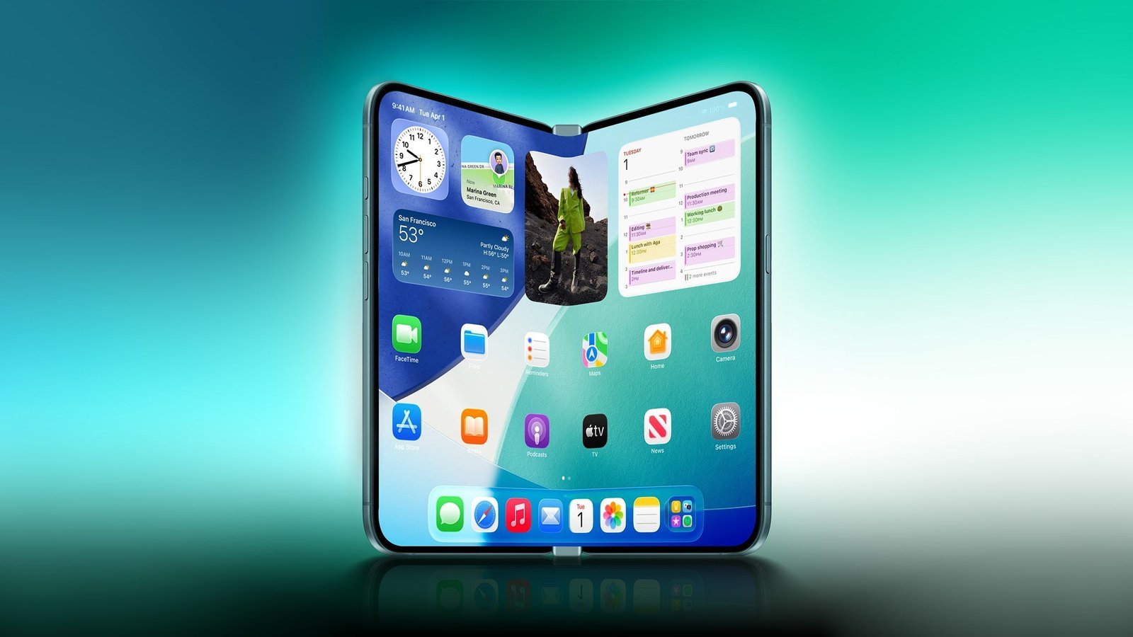 iPhone Ultra pliable : charnière en métal liquide et prototypes chez les opérate