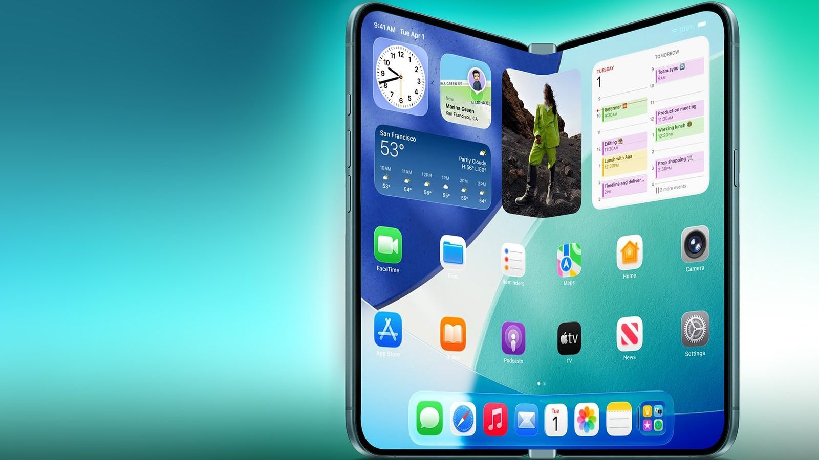 iPhone Ultra pliable : charnière en métal liquide et prototypes chez les opérate