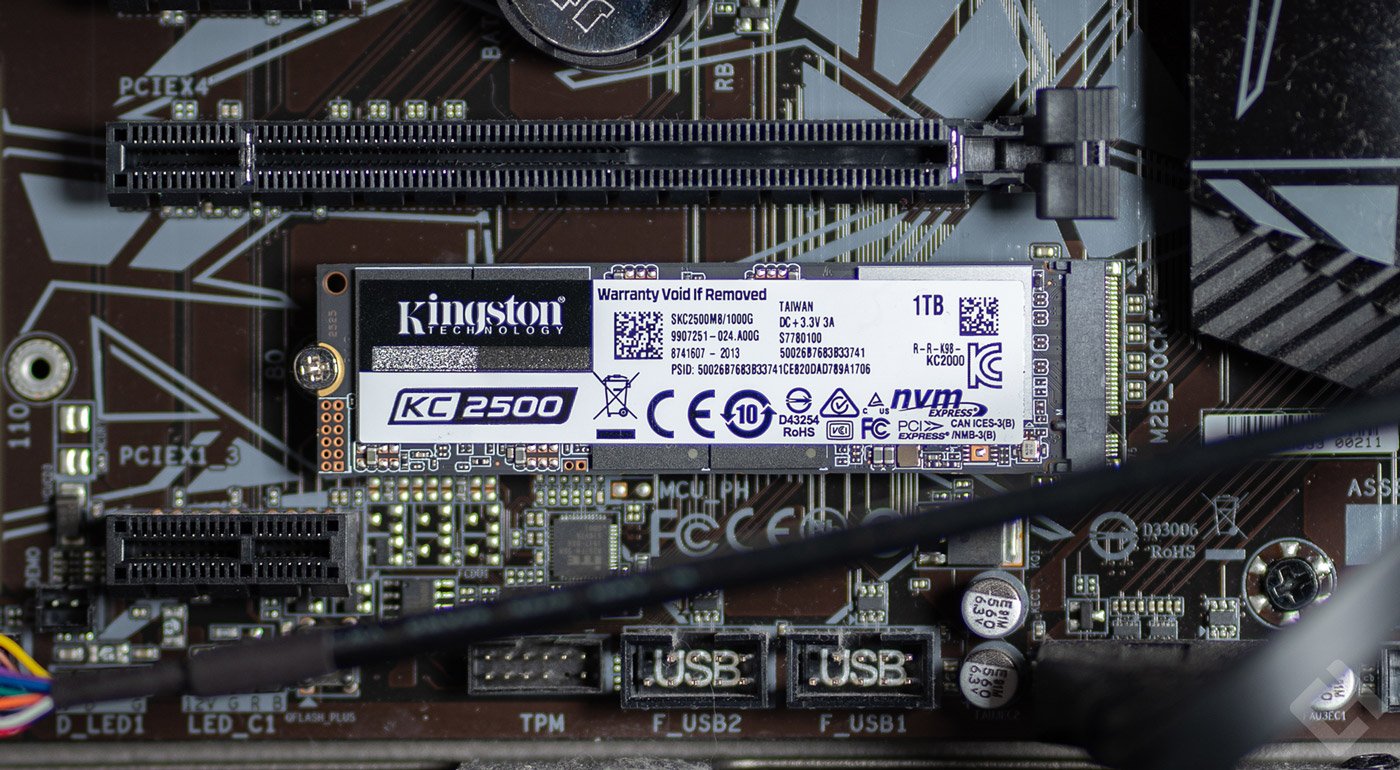 test kingston kc 2500