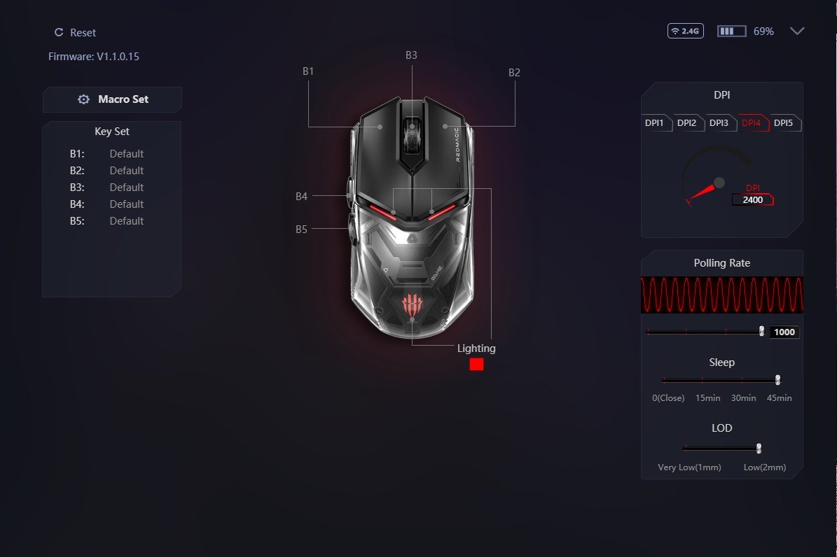 logiciel redmagic