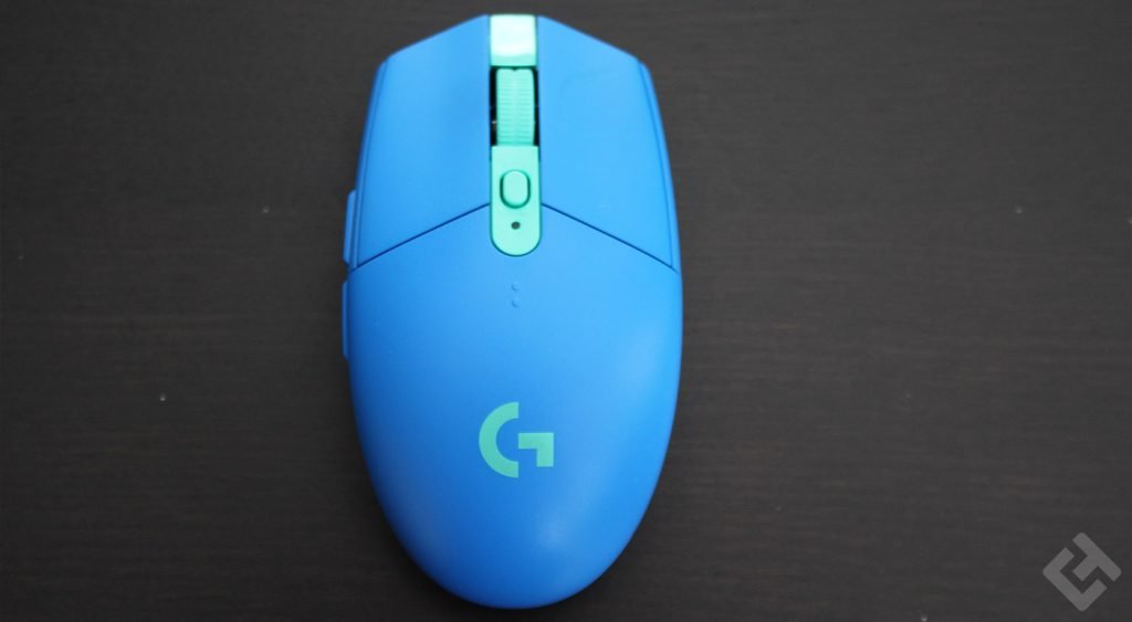 Logitech G305 Lightspeed vue de haut