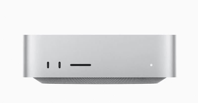 Face avant Mac Mini Concept