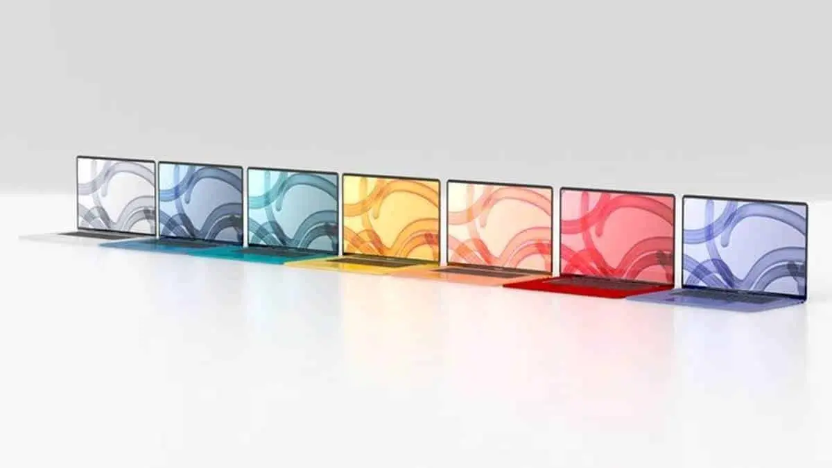 MacBook Air 2022 : De nouvelles couleurs disponibles et présentation à la WWDC ?