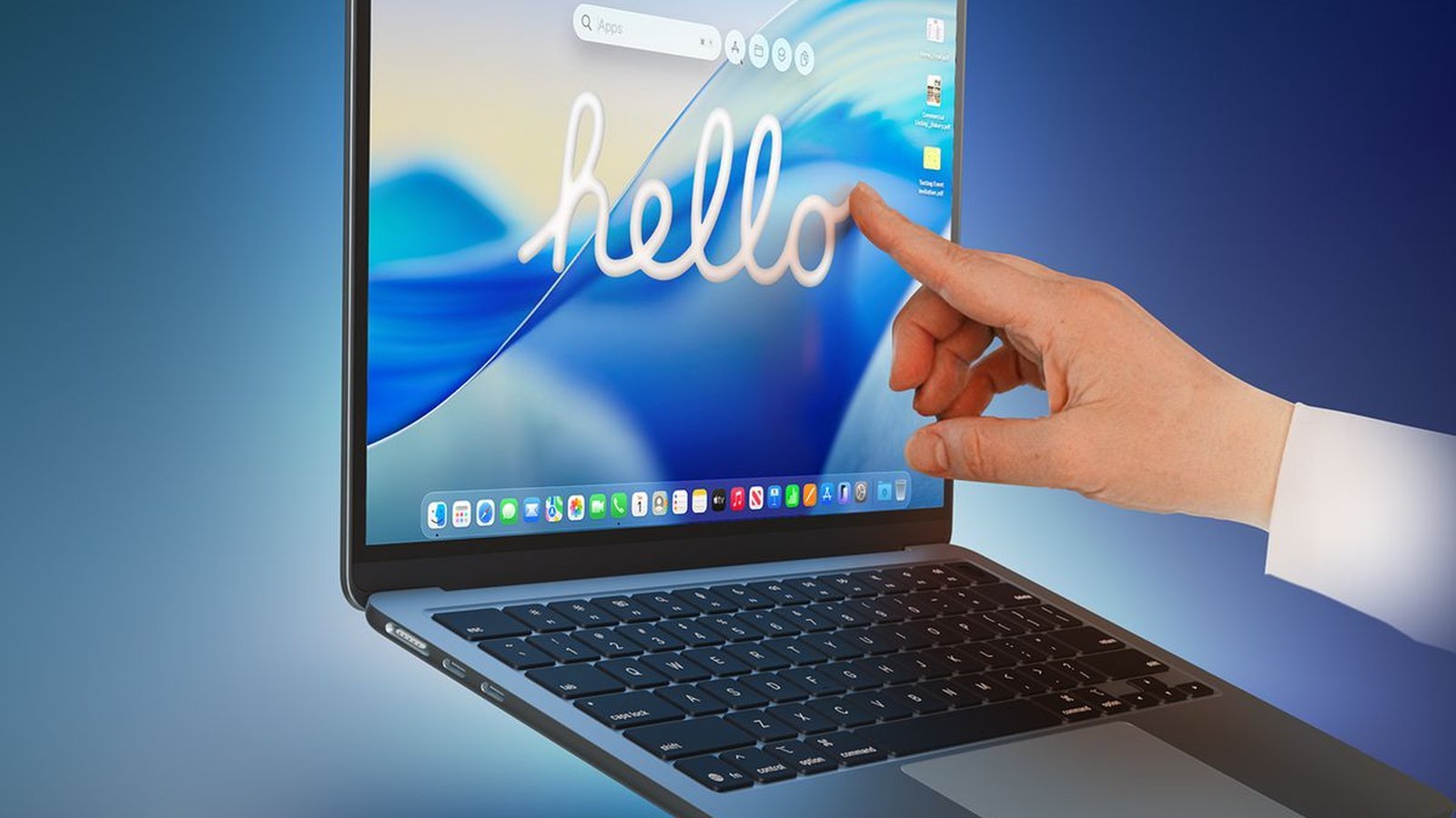 Le MacBook tactile était un mythe, il est maintenant confirmé