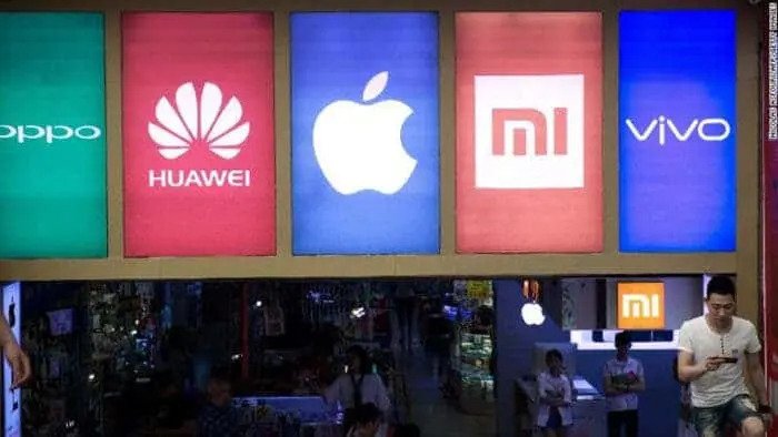 marques leaders du marché mondial des smartphones