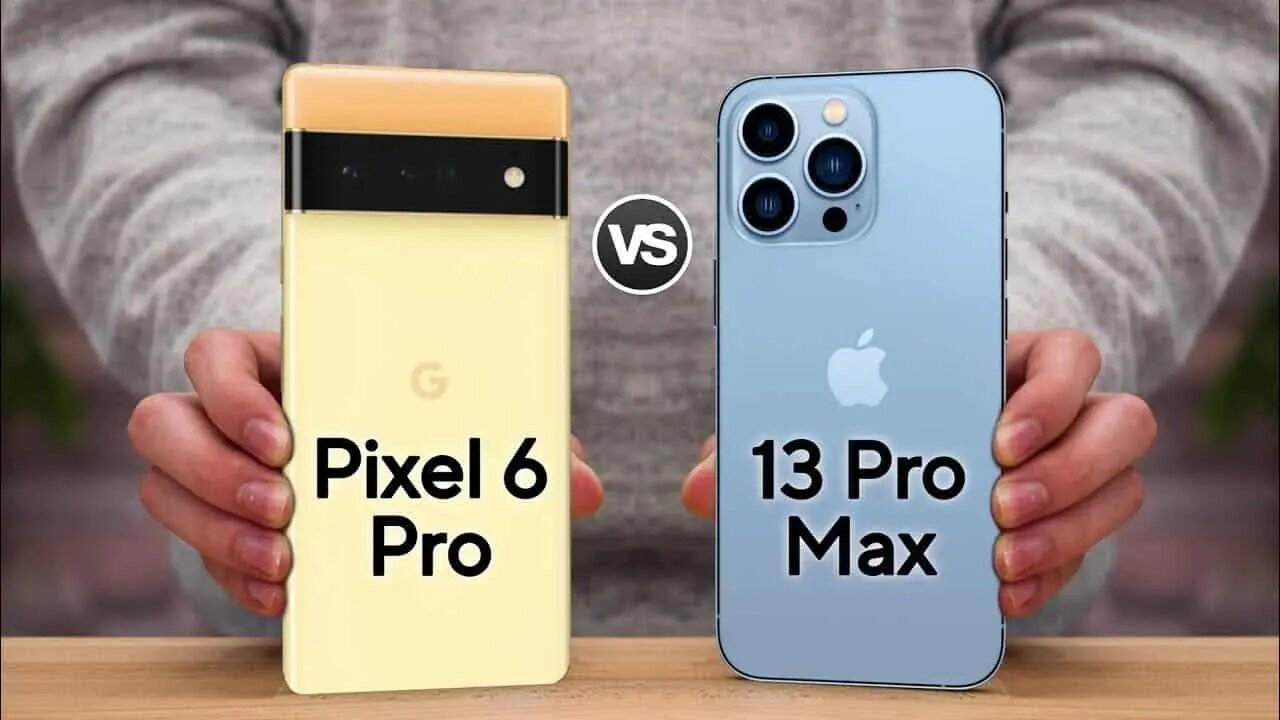 Google Pixel 6 Pro : comparatif du capteur avec celui de l'iPhone 13 Pro Max