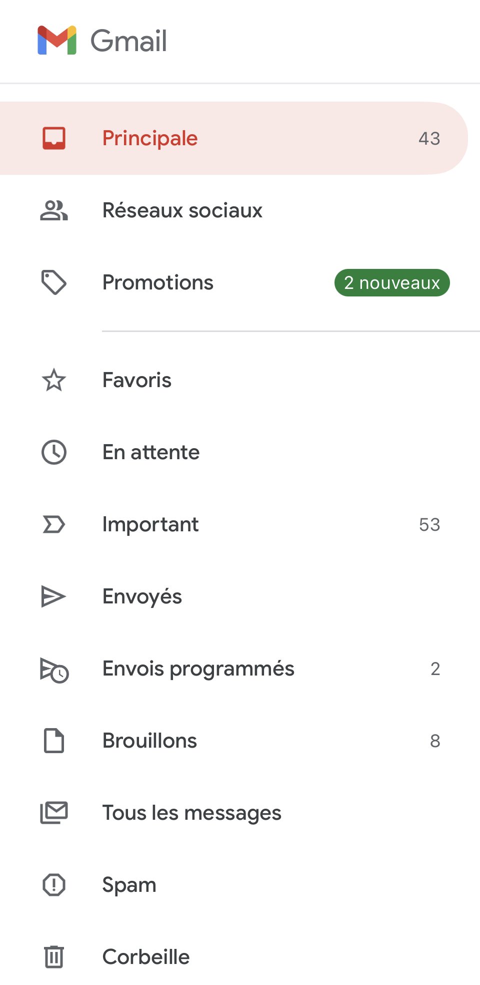 envois programmés sur gmail sur iphone