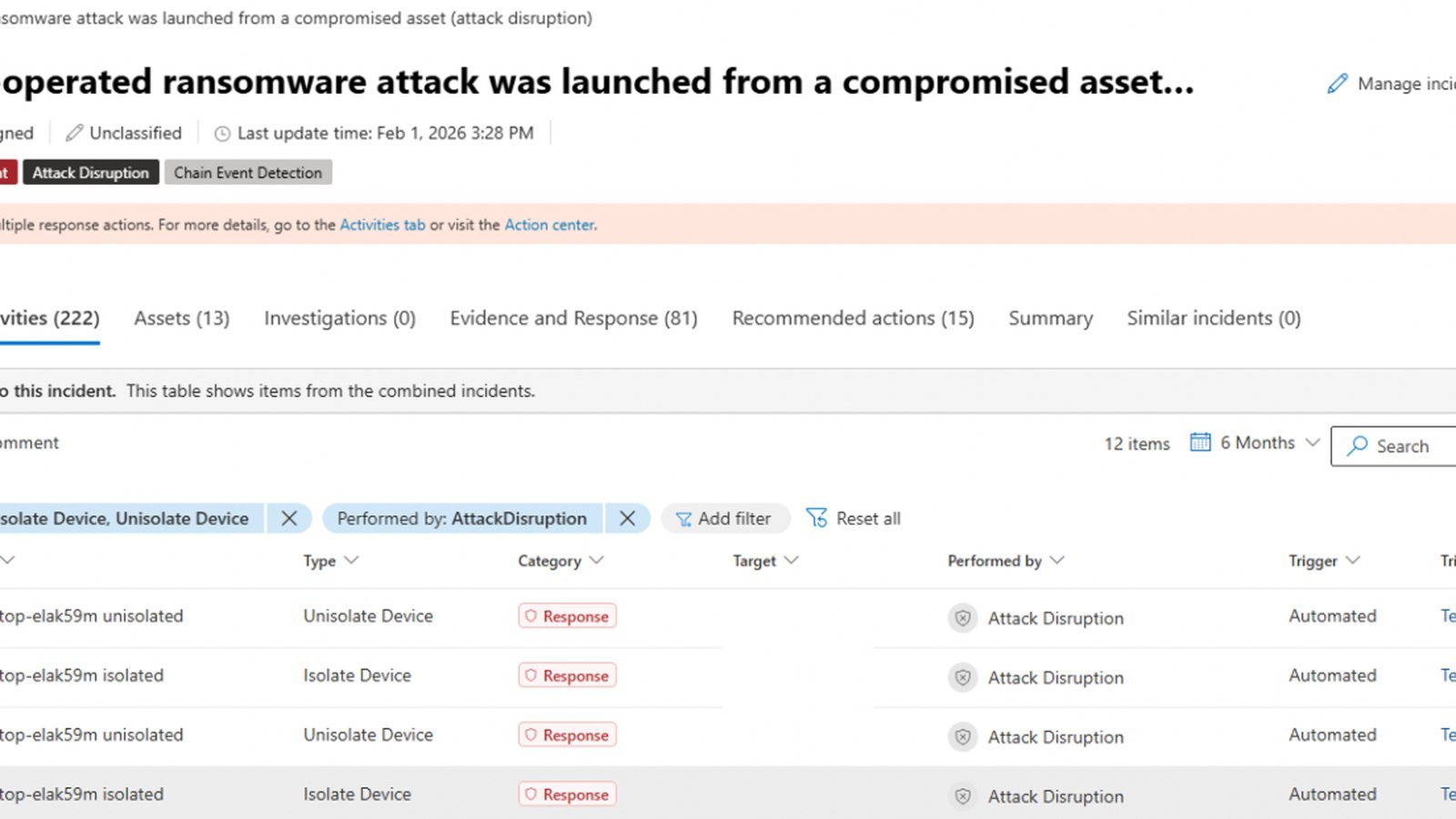 Microsoft Defender met en quarantaine les PC piratés sans intervention humaine