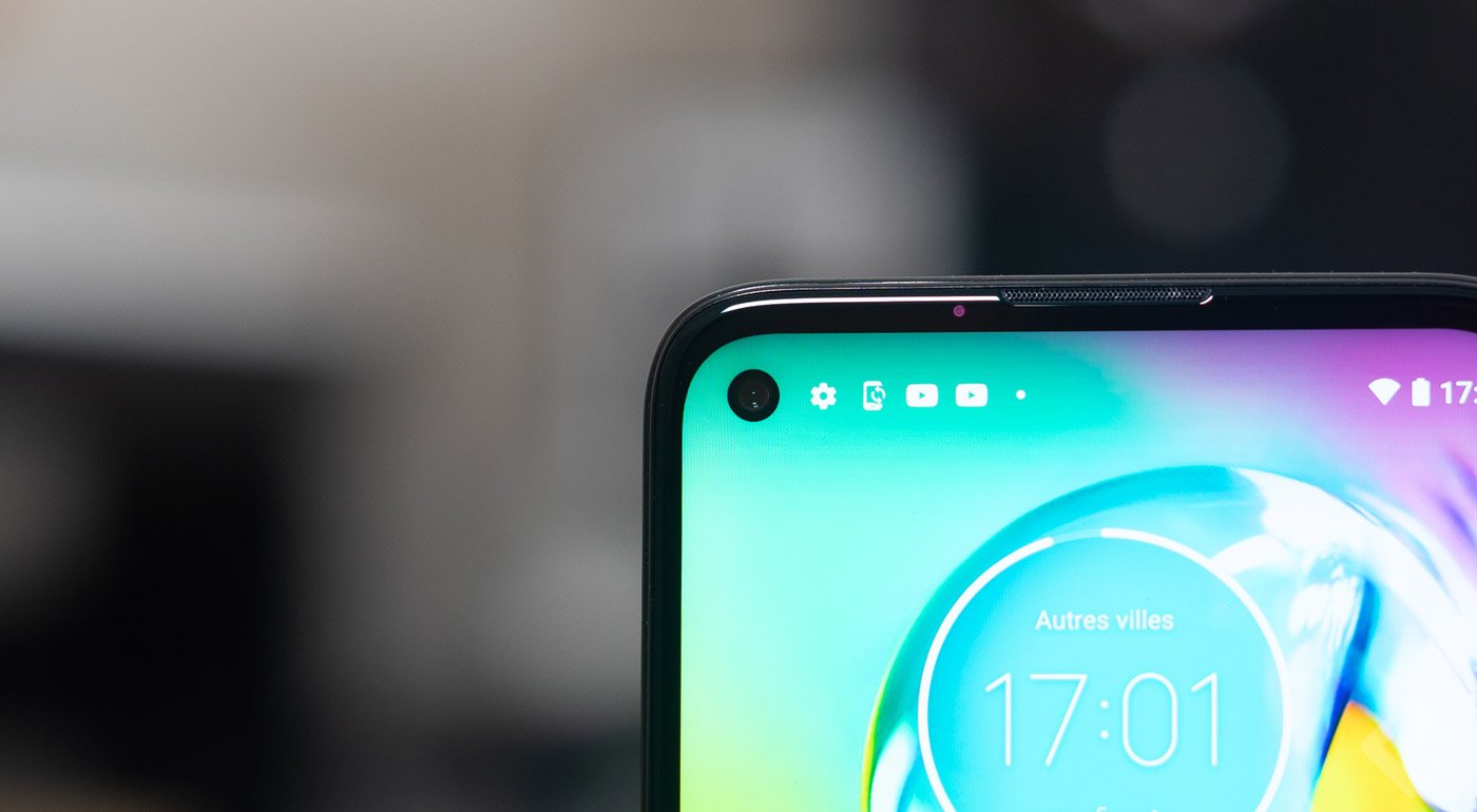 caméra frontale moto g8 power