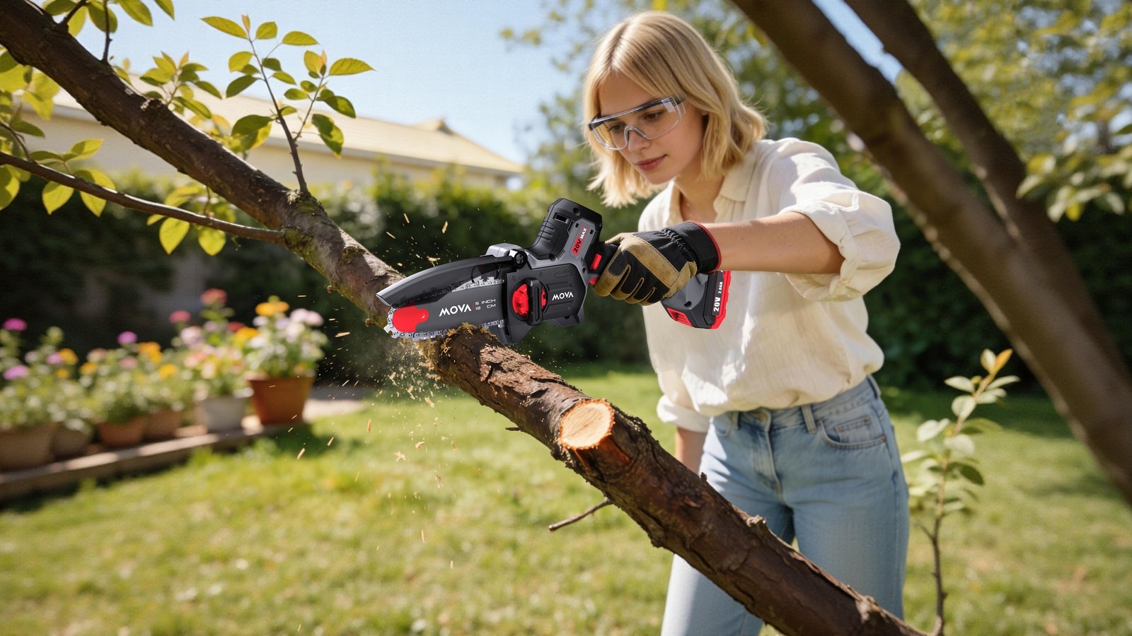 MOVA veut un seul chargeur pour cinq outils : le pari de l'écosystème jardin