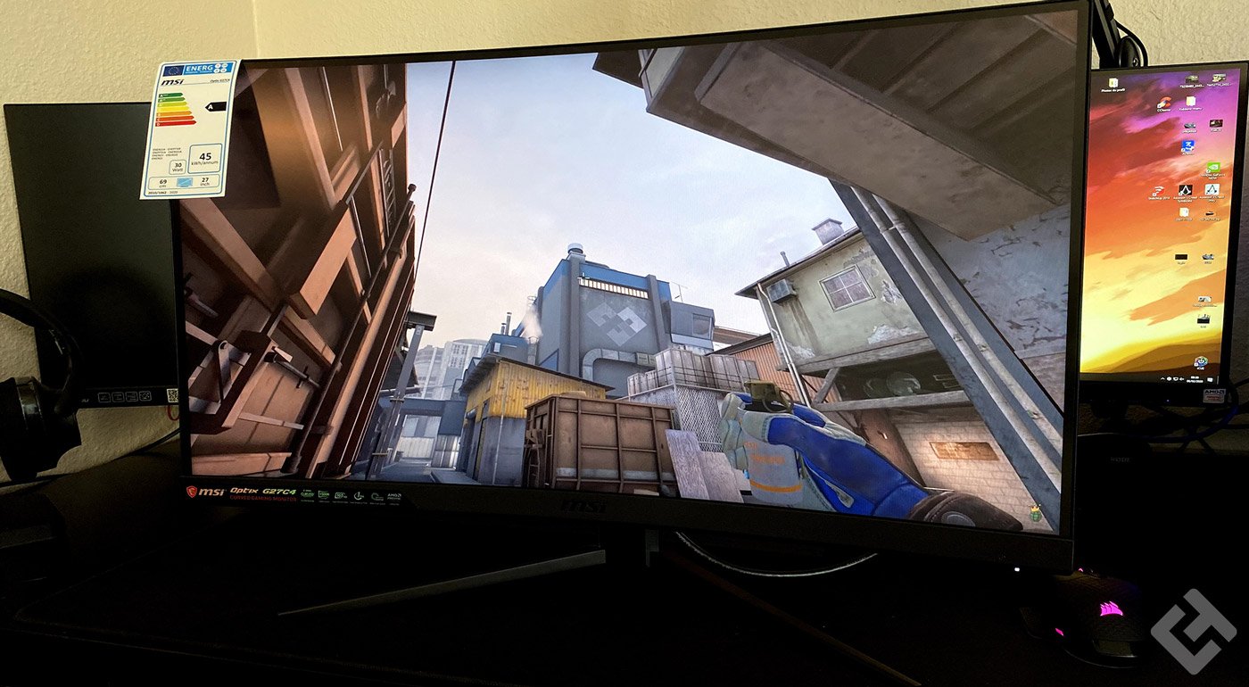 Test MSI G27C4 : Un bel écran 165Hz !