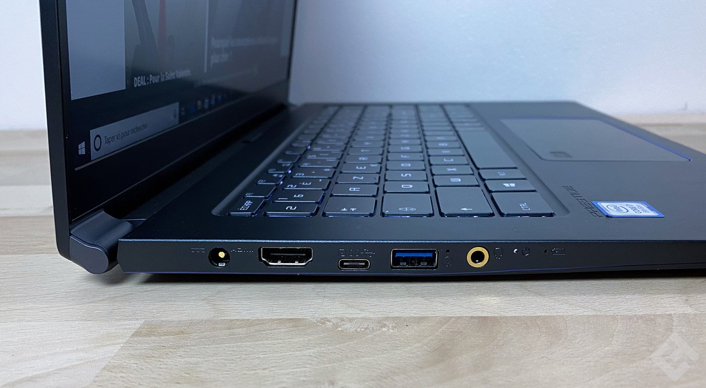 MSI PS 63 Test Connectivités