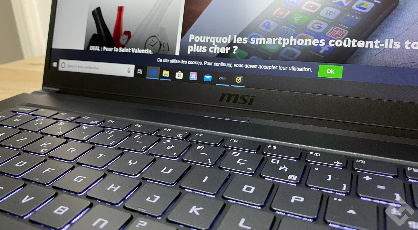 MSI PS 63 Test