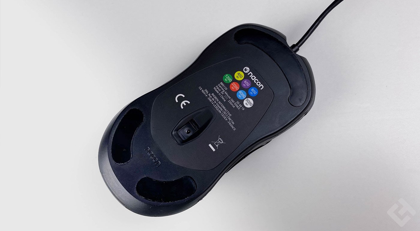test souris nacon