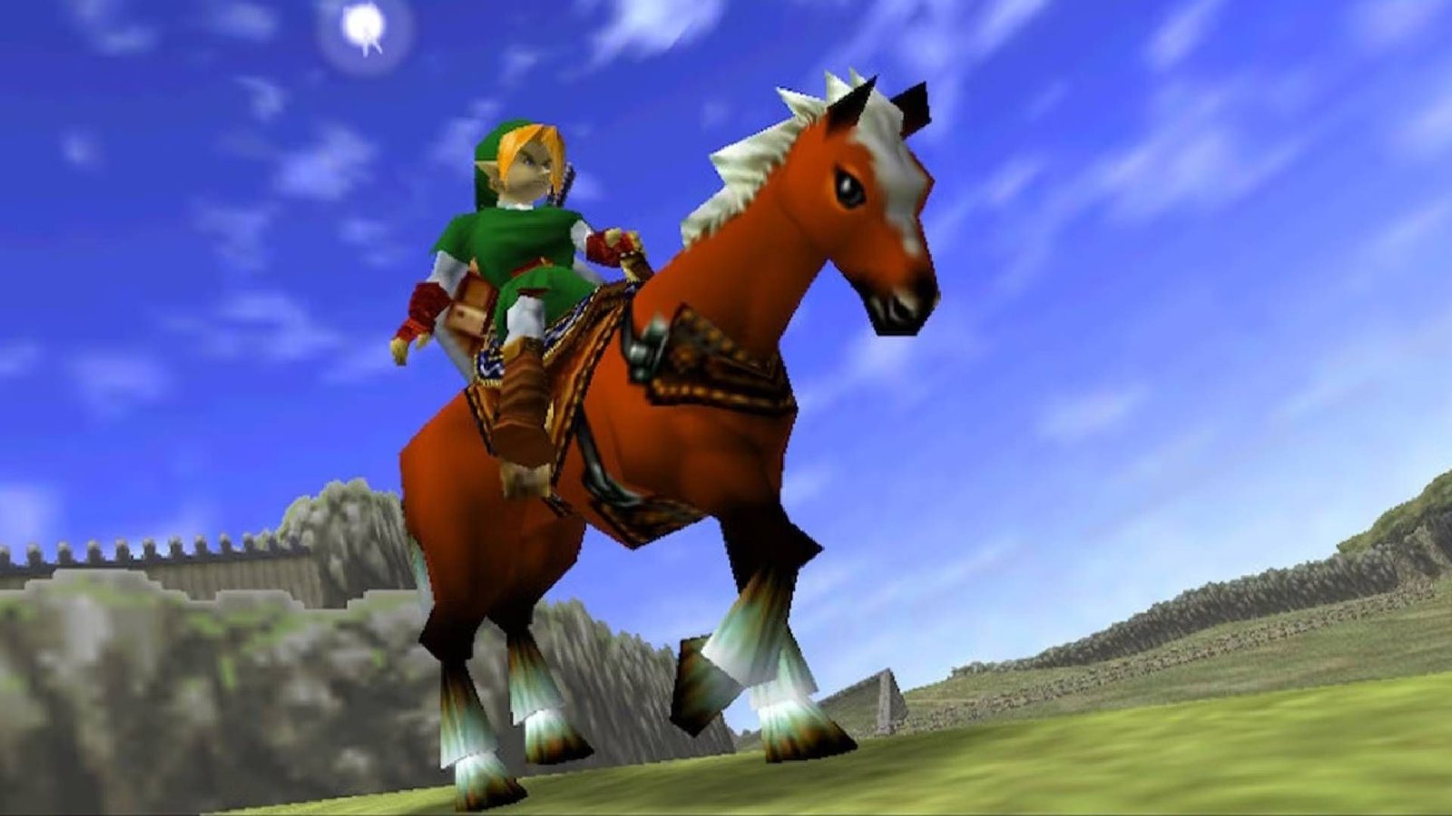 Nintendo Direct 2026 – Link sur Epona dans Zelda Ocarina of Time
