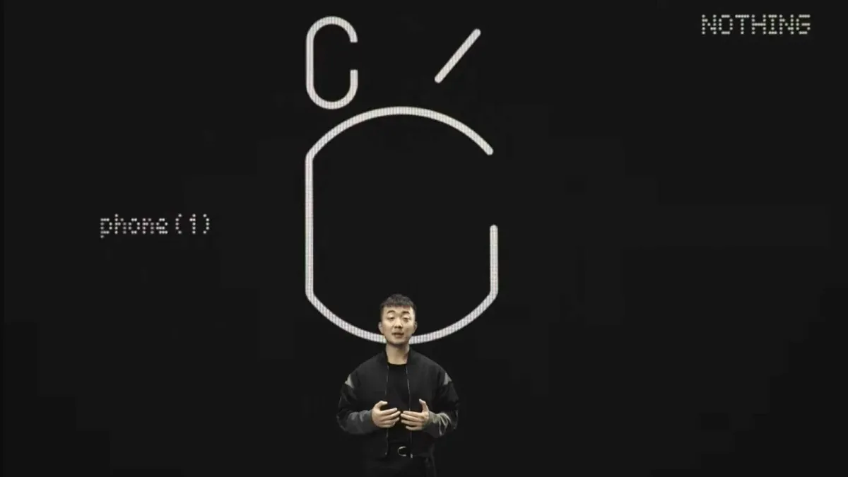 présentation du nothing phone 1 par carl pei