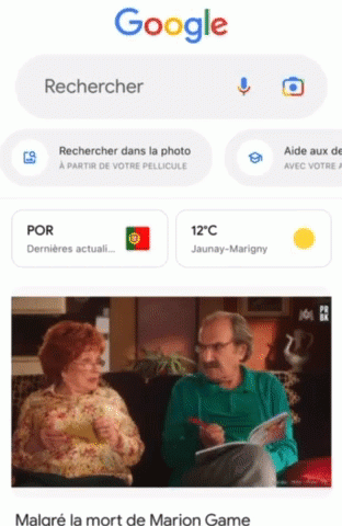 le nouveau design d'android