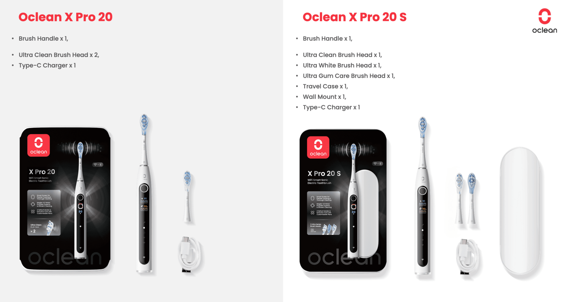 oclean xpro 20