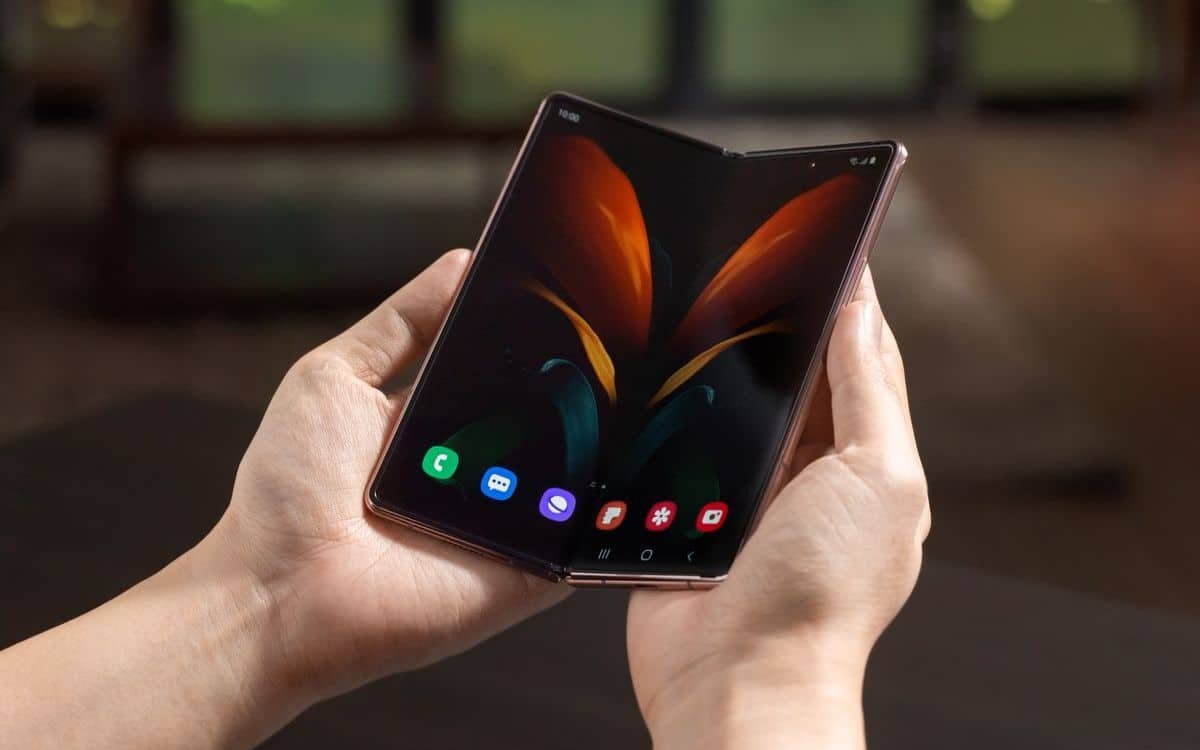 Design du Samsung Galaxy Z Fold 2