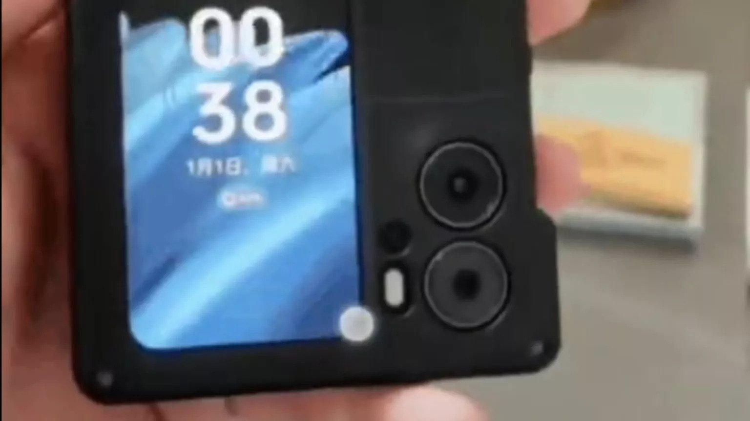Oppo Find N2 Flip : Un concurrent au Z Flip 4 et P50 Pocket serait prêt